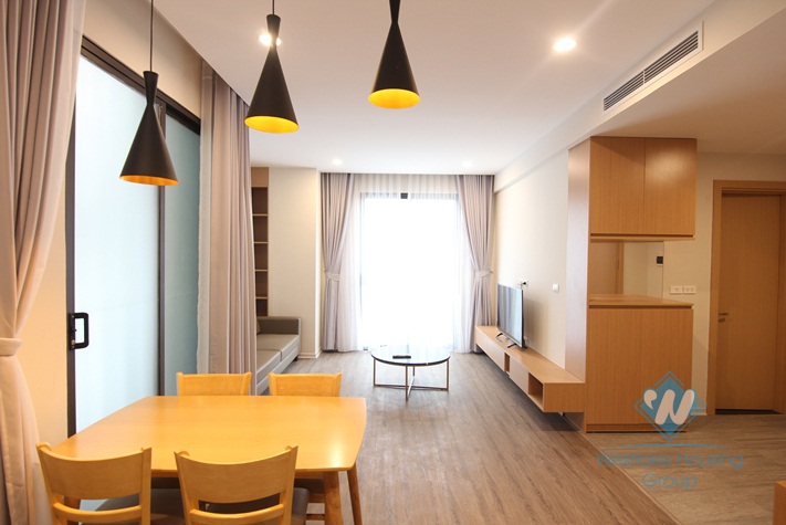 Modern apartment with one bedroom for rent in Tay Ho street, Hanoi